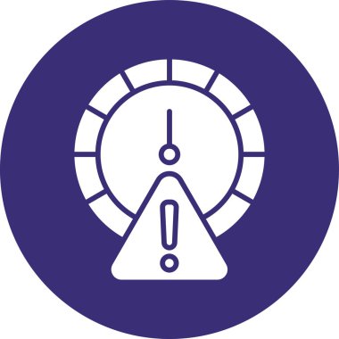 çalar saat simge vektör çizim