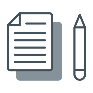 Kağıt levha vektör simgesi