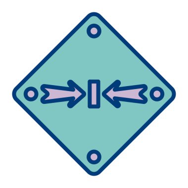 ok simgesi vektör illüstrasyonu