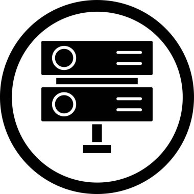 Seo simgesinin vektör illüstrasyonu