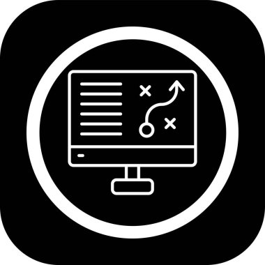 Web simgesi vektör illüstrasyonu