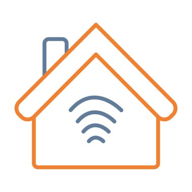 WiFi renkli vektör simgesi