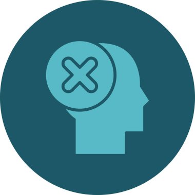 Vektör Beyin simgesi illüstrasyonu