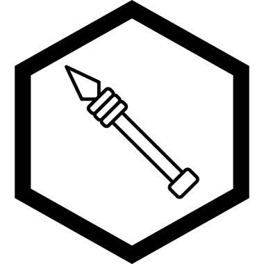 boya fırçası simgesi, vektör illüstrasyonu