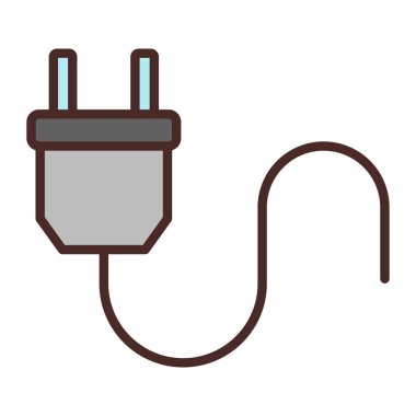 Fiş. Web simgesi basit illüstrasyon