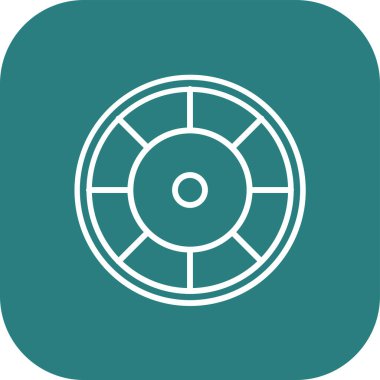 Eşsiz Fan Vektör Satırı Simgesi