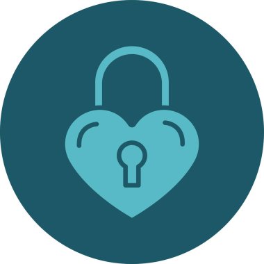 kilit simgesi, vektör illüstrasyonu