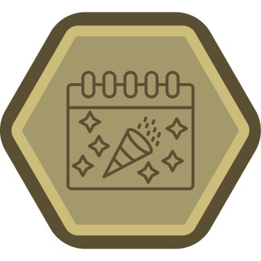 Altın yıldızın vektör çizimi