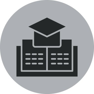 Kişisel ve ticari kullanım için vektör eğitim simgesi.