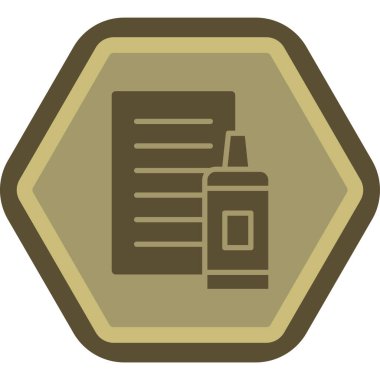 Modern eğitim ikonunun vektör illüstrasyonu