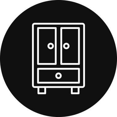 Kişisel ve ticari kullanım simgesinin illüstrasyon vektör simgesi