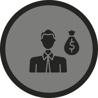 para simgesi vektör illüstrasyonu