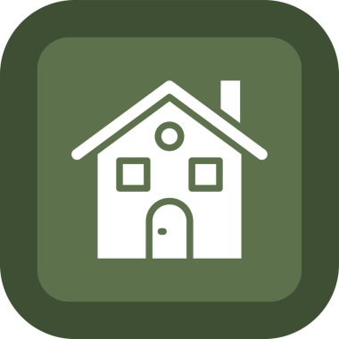 ev simgesi vektör illüstrasyonu