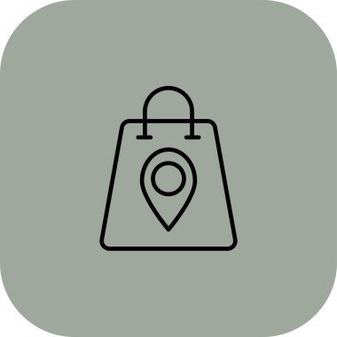 konum simgesi. harita işaretleyici sembolü