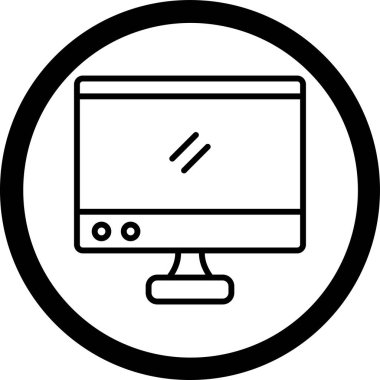 izleyici ikon vektör illüstrasyonu