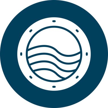 Modern simgenin vektör illüstrasyonu