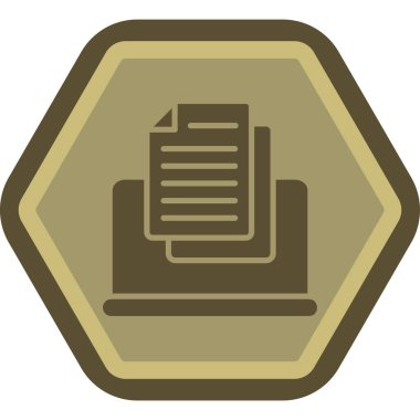 Kitap. Web simgesi basit illüstrasyon