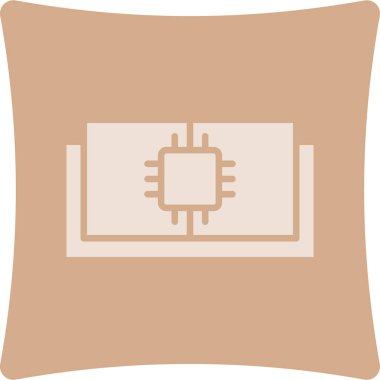 Bir ampulün benzersiz modern vektör çizimi