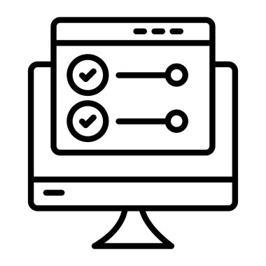 Ağ web simge vektör çizim