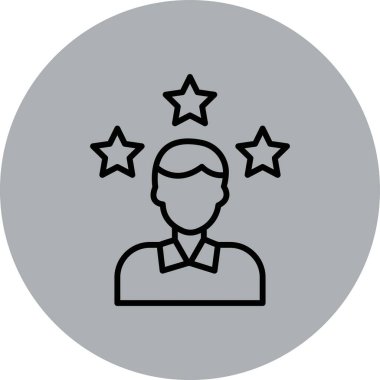 İş ve finans simgesinin vektör illüstrasyonu