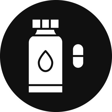 Yağ. Web simgesi basit illüstrasyon