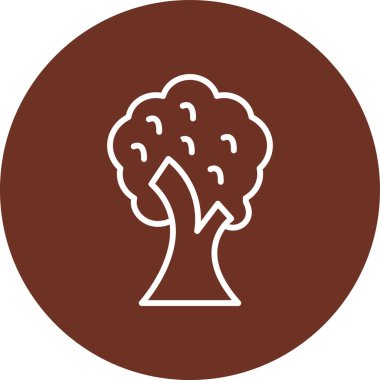 Vektör Ağacı Simgesi illüstrasyonu