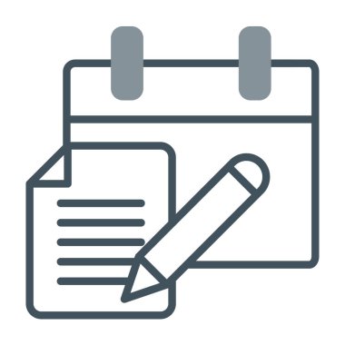 Kalem ve takvimli pano