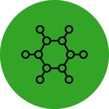 şebeke. Web simgesi basit bir illüstrasyon. teknoloji