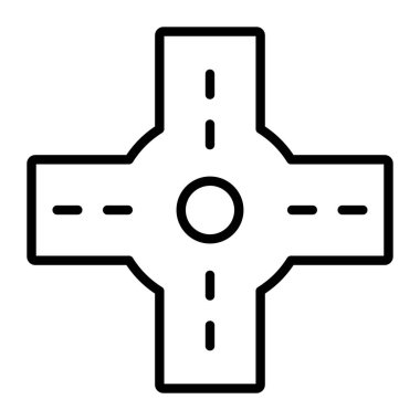 çapraz simge vektör illüstrasyonu