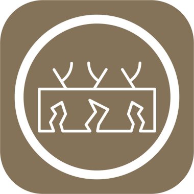 Yapı ve onarım simgesinin vektör illüstrasyonu