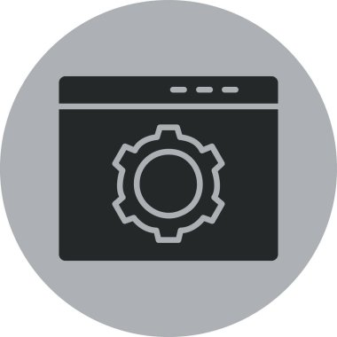 Vektör ayarı Simge illüstrasyonu