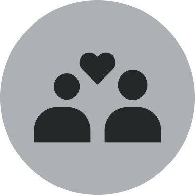 İnsan simgesinin vektör illüstrasyonu