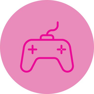 Oyun. Web simgesi basit illüstrasyon