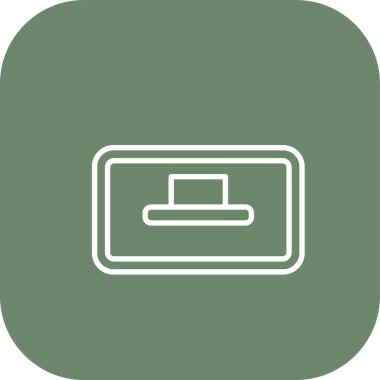 Modern bilgisayar simgesinin vektör illüstrasyonu