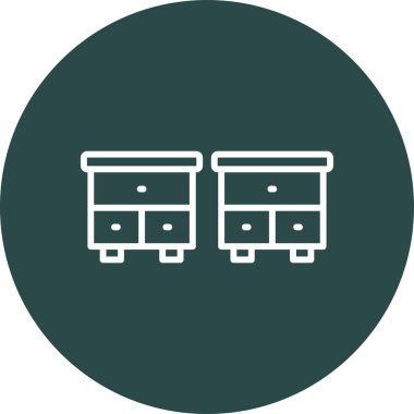 Vektör illüstrasyonu, simge ögesi arkaplanı