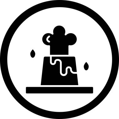 Gıda simgesinin vektör illüstrasyonu