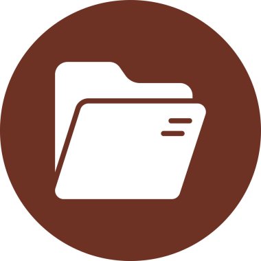 Dosya. Web simgesi basit illüstrasyon