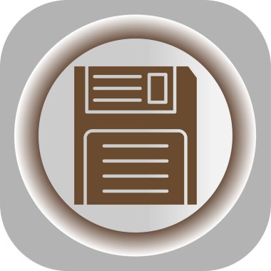 Güzel Hesaplayıcı Vektör Kabartma Simgesi