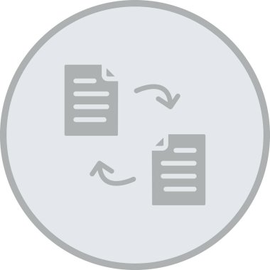 belge dosya simgesi ana hat biçiminde