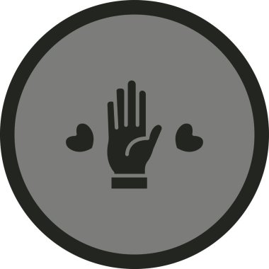 Moda biçimi izole edilmiş arkaplanda jest simgesi yok