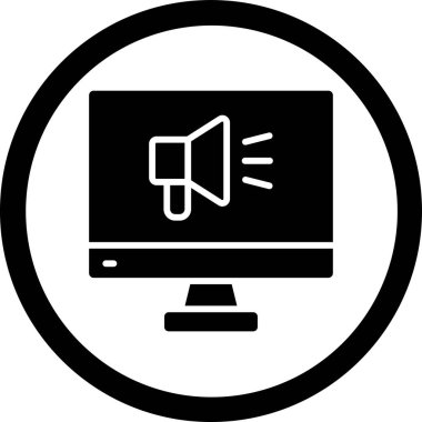 bilgisayar simgesi vektör illüstrasyonu