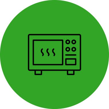 vektör lcd simgesi illüstrasyonu