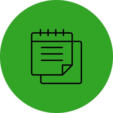 Pano simgesinin vektör illüstrasyonu