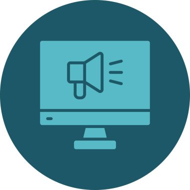 seo modern simgesinin vektör illüstrasyonu