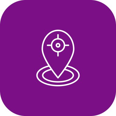 İşaretleyici simgesi ile harita işaretleyici