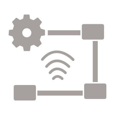 ağ bağlantı vektörü simgesi