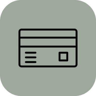 kart simge vektör çizim