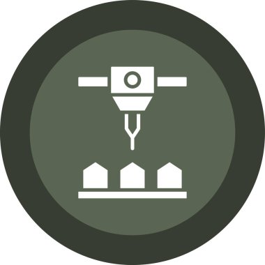 Seo simgesinin vektör illüstrasyonu