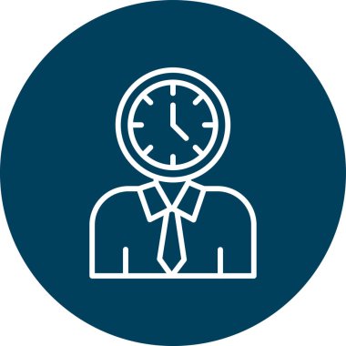 iş vektörü glyph düz simgesi