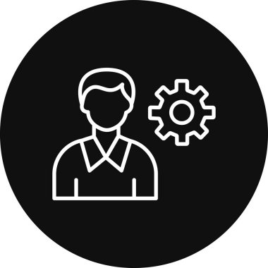 seo modern simgesinin vektör illüstrasyonu